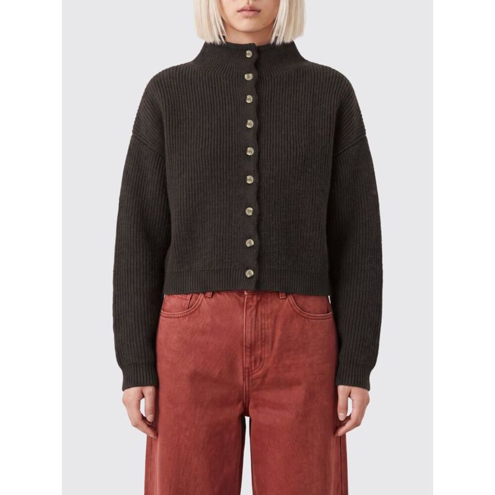 Khaite Women Khaite Funnel-Neck Pure Cashmere Cardigan With Buttons